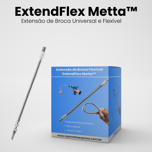 ExtendFlex - Extensão de Broca Universal e Flexível + Brinde